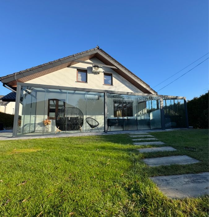 Ogrody zimowe (drewno i aluminium), Pergole, Carporty, Markizy