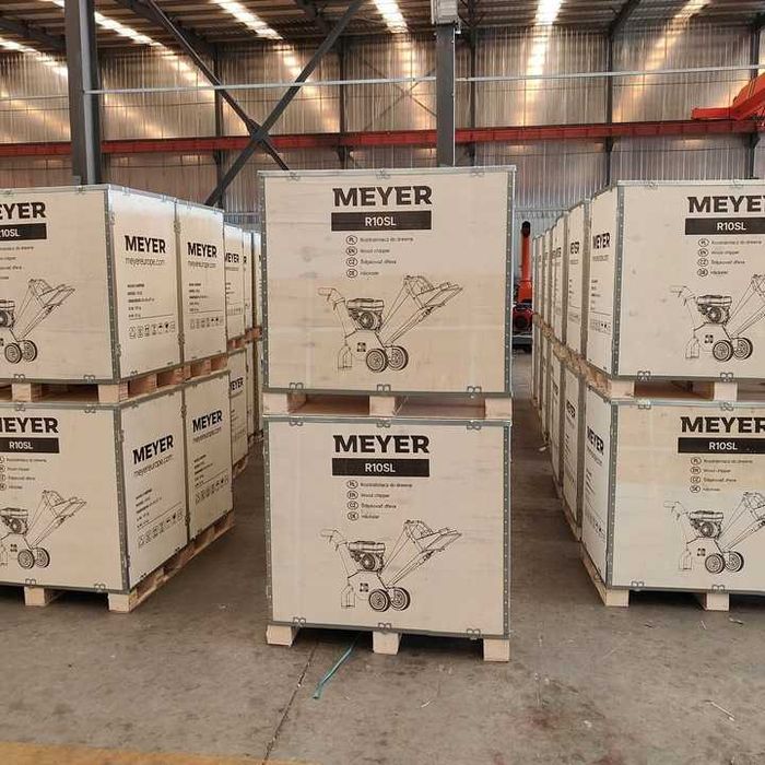 Новий садовий подрібнювач MEYER R10SL (Ø гілок до 100 мм) измельчитель