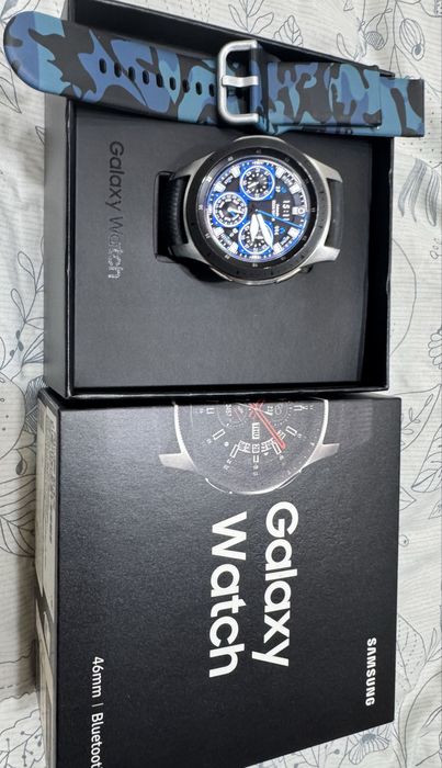 Смарт-годинник Samsung Galaxy Watch 46mm Silver (SM-R800NZSASEK)