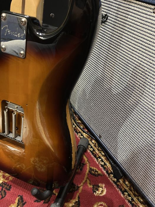 Fender stratocaster mexico japan squier gitara elektryczna frankenstrat