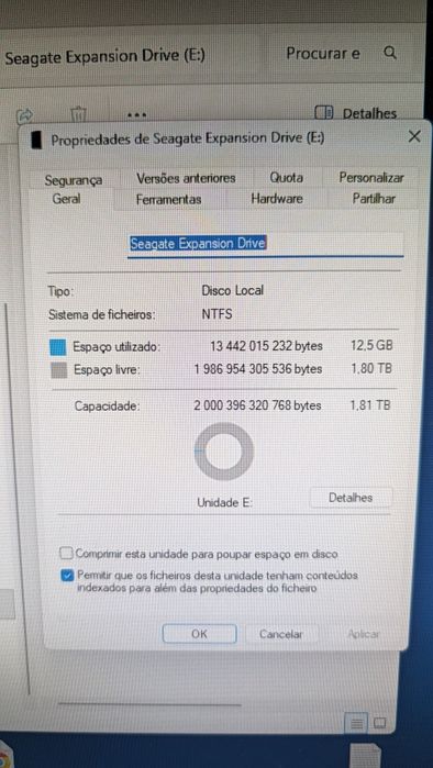 Disco externo 2TB Seagate