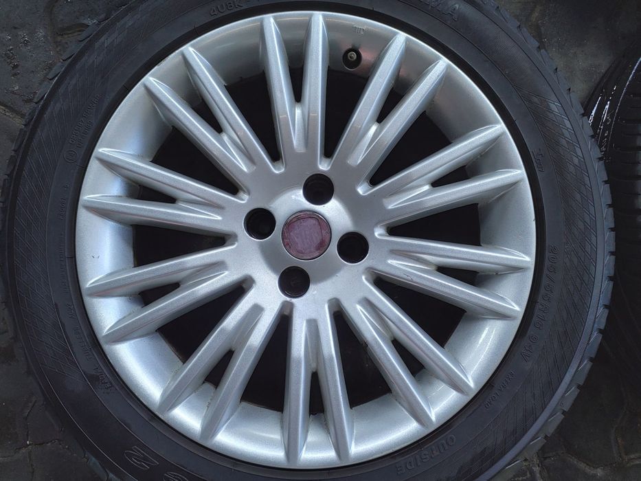 Jantes Fiat Bravo Ii R16 Com Pneus 205/55 Furação 4X98