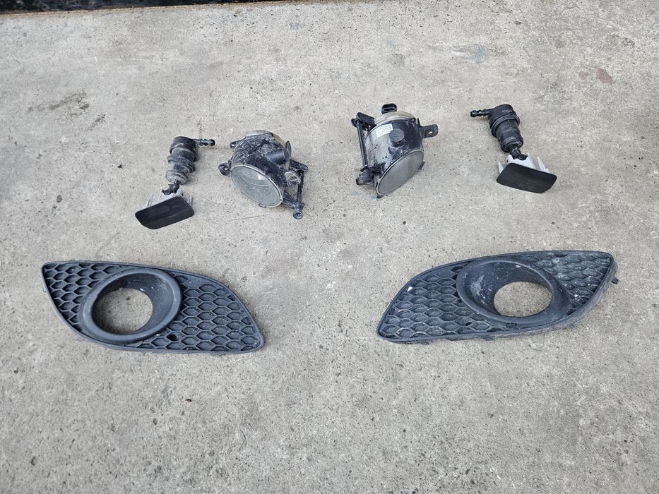 Комплектуючі переднього бампера Опель Зафіра Б рестайл Opel Zafira B