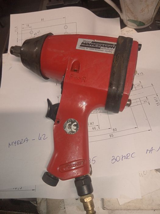 Klucz pneumatyczny bruder