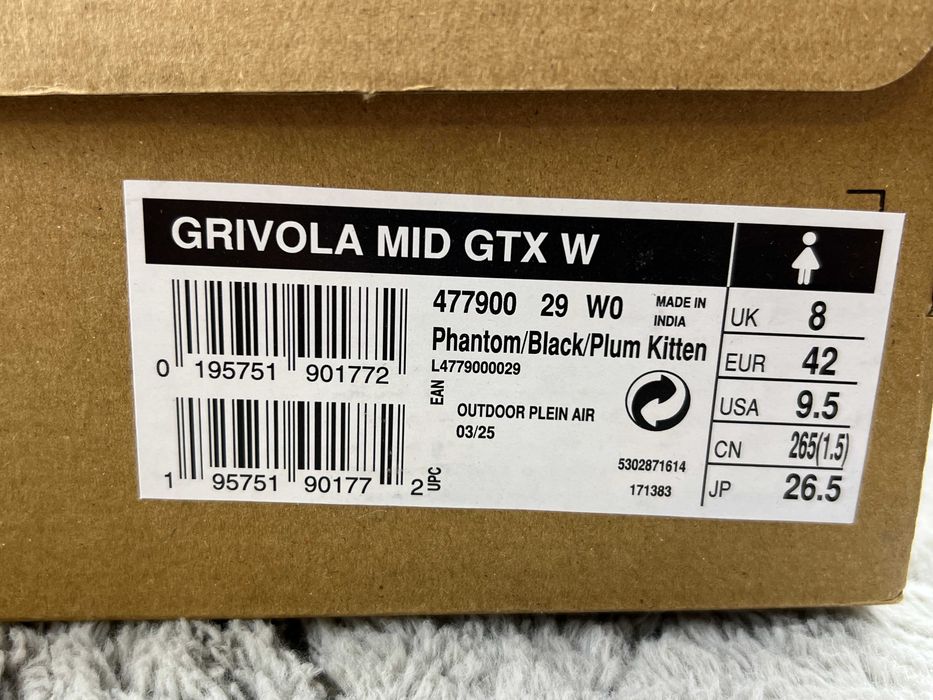 Buty damskie trekkingowe Salomon Grivola Mid GTX 42