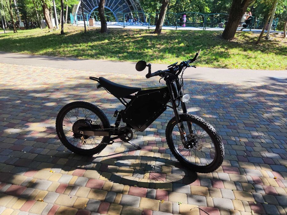 Електромопед Enduro 3000W | 80 км/год | Пробіг 1 рік | Топ-стан