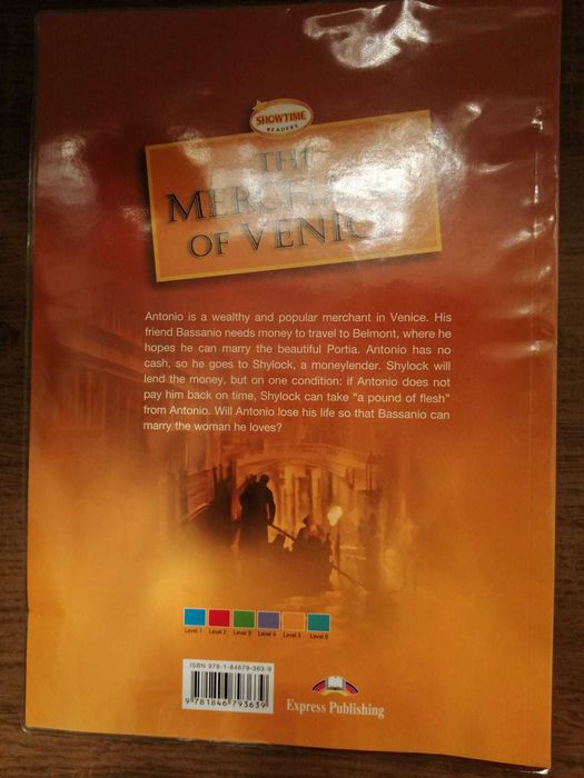 «The Merchant of Venice», livro em inglês para jovens