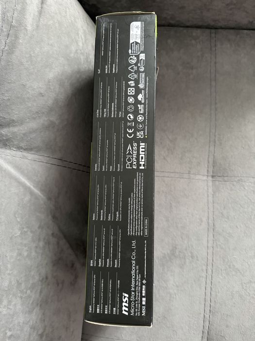 Відеокарта MSI GeForce RTX 4070 VENTUS 3X E1 OC +гарантія