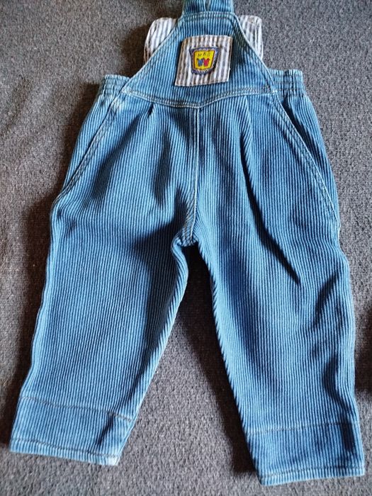 Джинсовий комбез на дитину 2 років, зріст 90 см