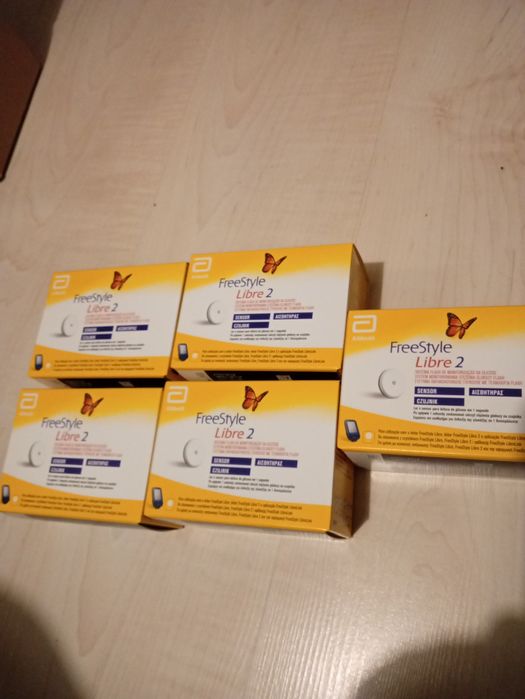 5 czujników Freestyle Libre 2