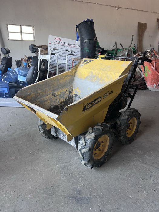 Mini Dumper Garland 300 QG -Aluguer de máquina para Obras e construção