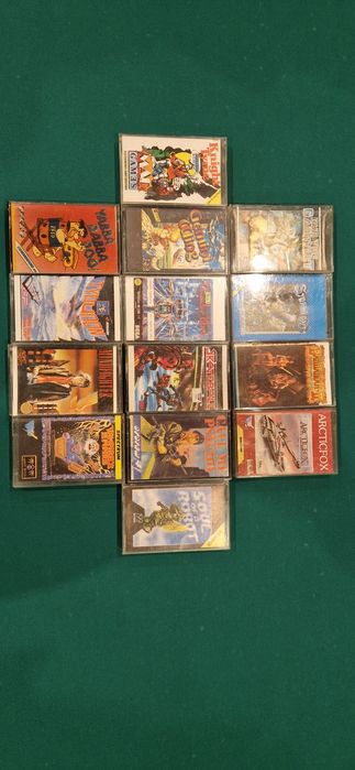 Cassetes jogos spectrum