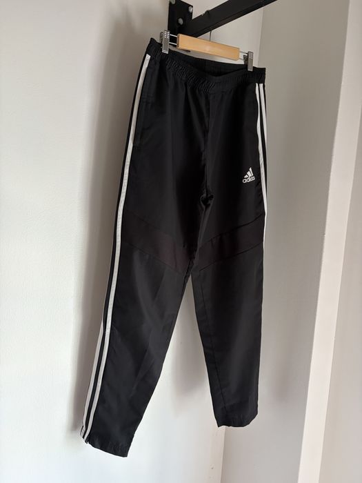 Calcas pretas Adidas oficial climate tamanho S homem fato treino futebol