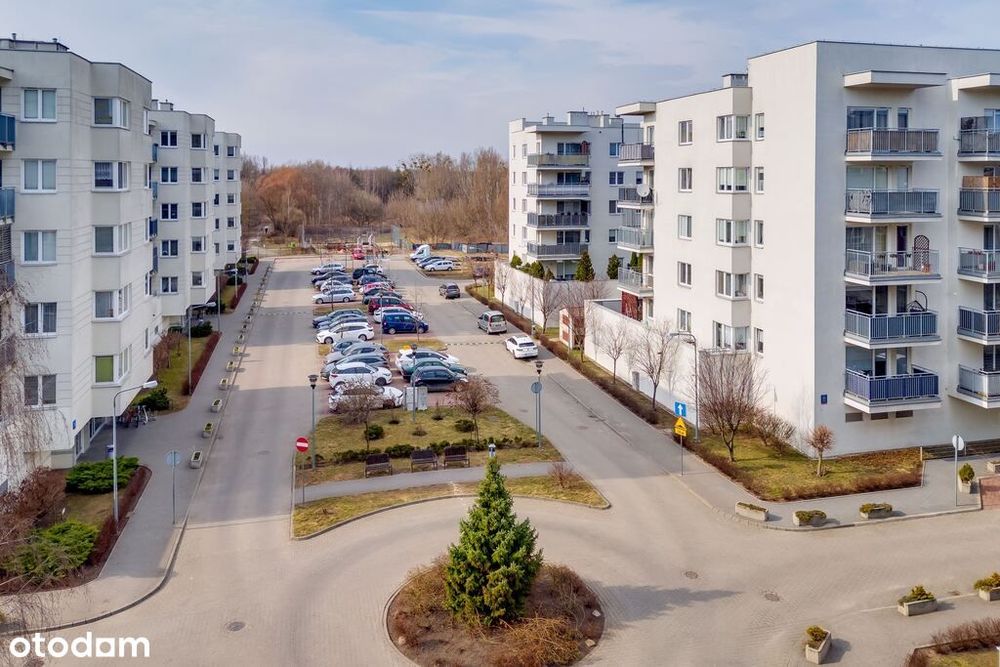 Narożne 2 pokoje z balkonem | 52,23 m² | Marki