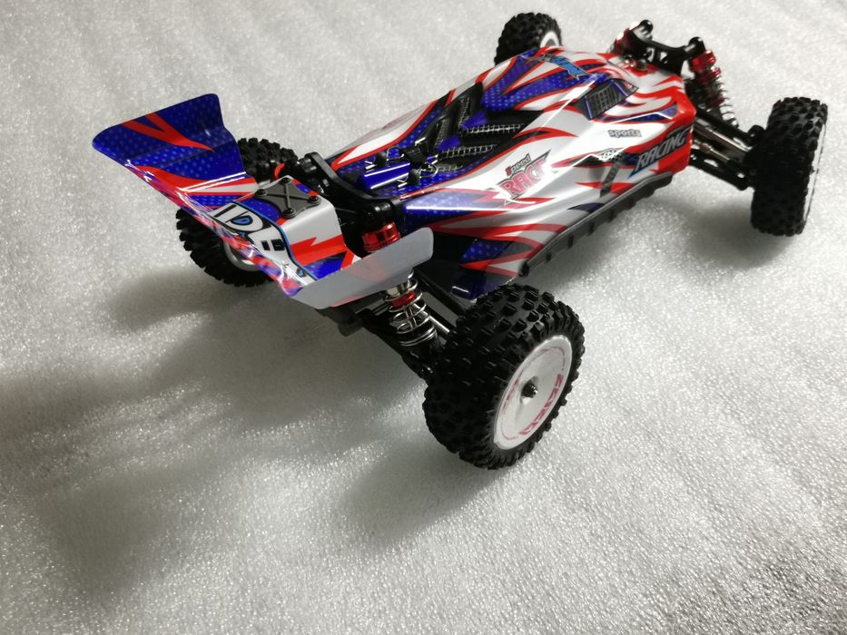Carro RC Buggy Wltoys 124008 V5 Brushless bateria 3S 4x4 1:12