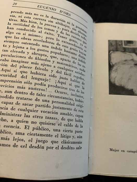Eugenio D’ors sobre Pablo Picasso