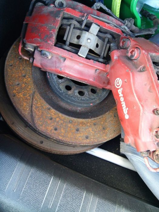 Travagem frente BREMBO seat leon cupra r 1m 323mm golf ibiza a3 audi