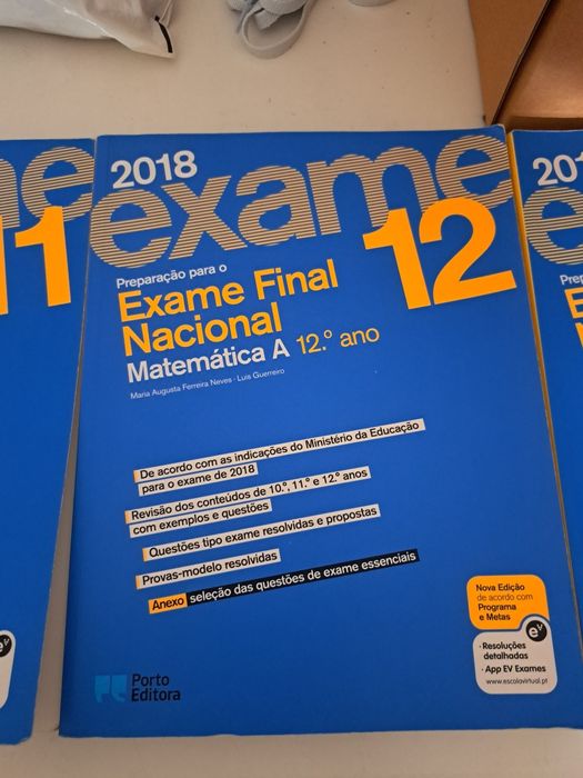 Livros preparação de exames