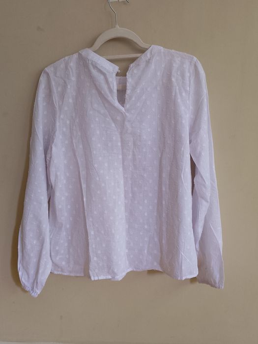 Bluzka biała Mohito 100% cotton R-38