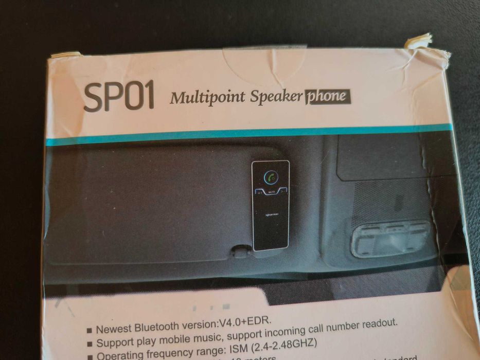 Maos livres SP01 Multipoint Speaker phone Handfree kit