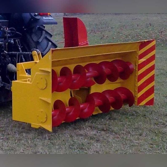 Pług wirnikowy - Dmuchawa do śniegu na ciągnik