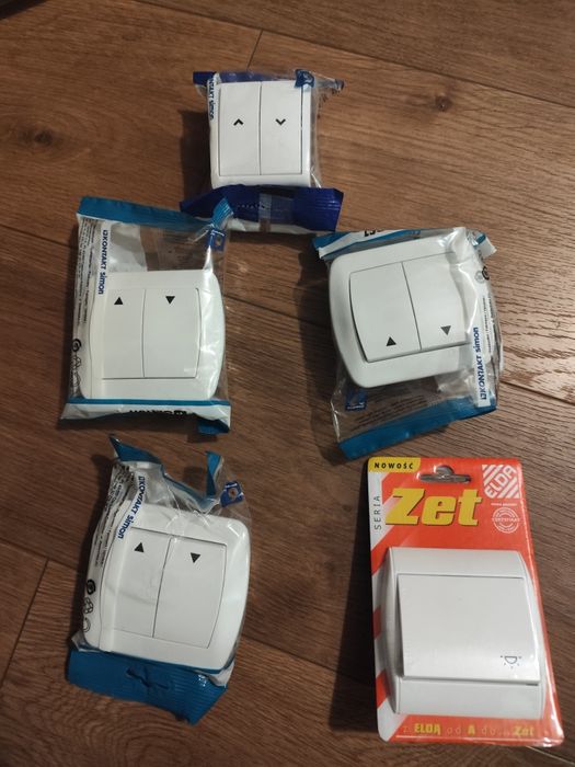 Włączniki schodowe, podwojne