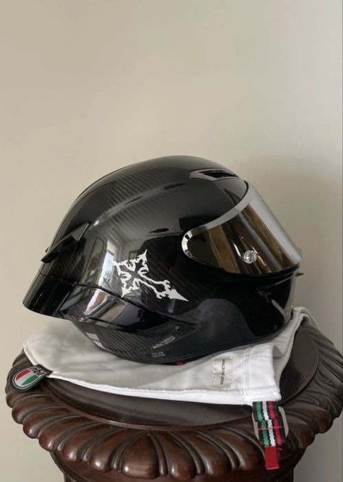 Agv Pista Gp RR + Cardo Intercom- Tamanho L