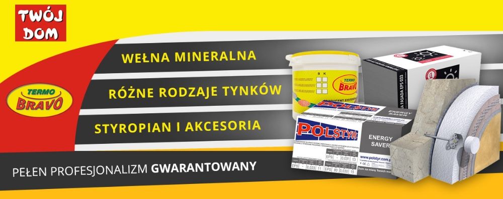 Materiał na Docieplenie komplet 10cm na Czyste Powietrze styropian
