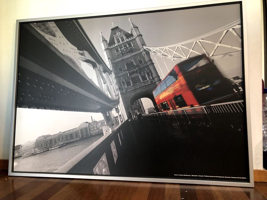 Quadro decorativo Inglaterra, para sala, escritório, quarto, corredor