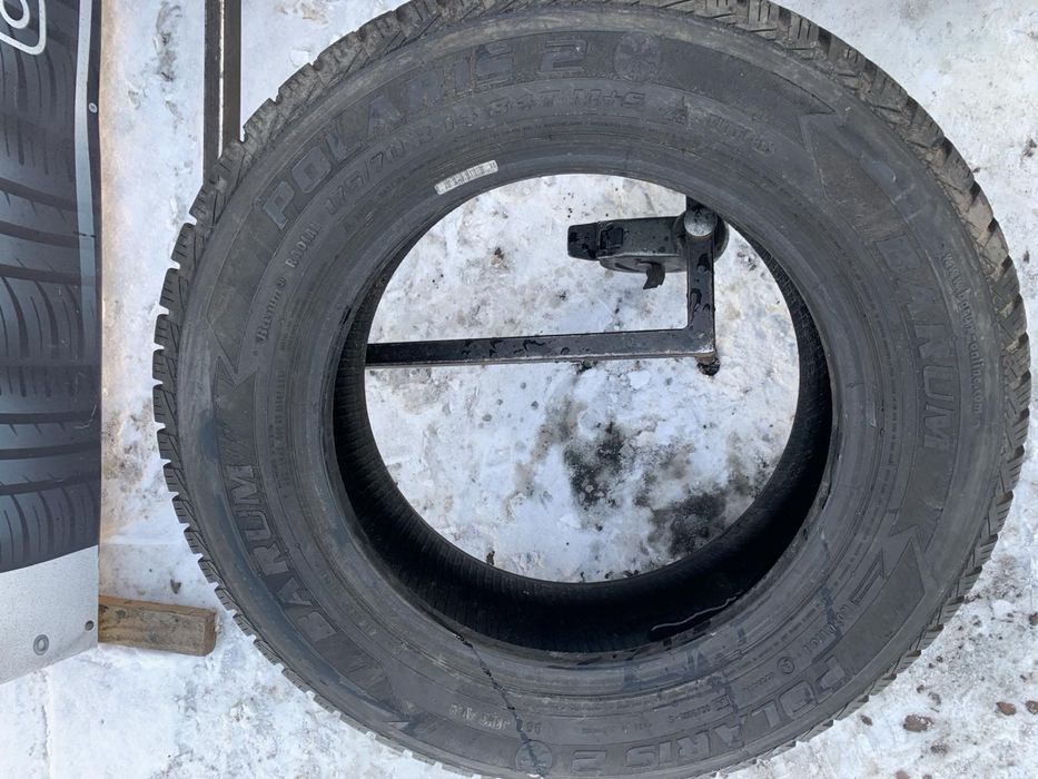 Шини  175/70 R14 Barum зима 2022 рік 7,5 мм