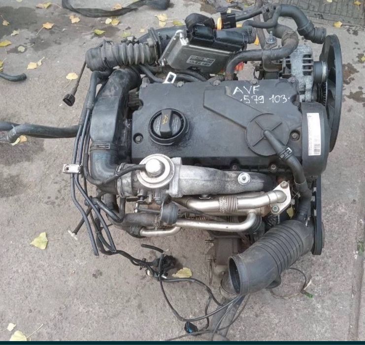 Мотор б/у 1.9 TDi AVF AWX AJM ATJ AVB VW Passat B5 SuperB A4 A6 двигун