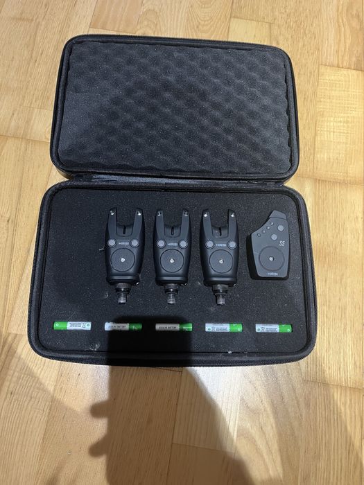 Sygnalizatory Wędkarskie Karpiowe 3+1 Hirisi