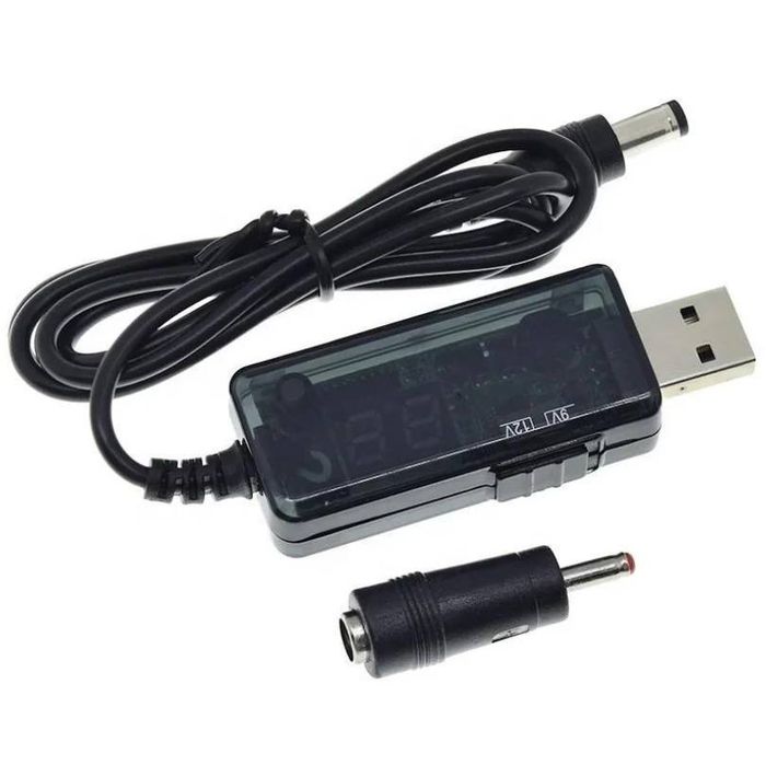 Кабель живлення для Wi-Fi Роутера 9v-12v з перехідником.