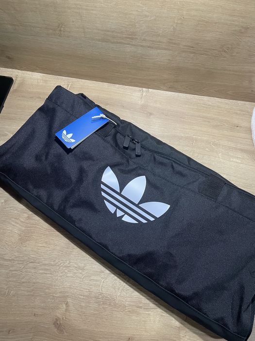 Adidas Originals Torba sportowa Unisex czarna na siłownię w podróż bag