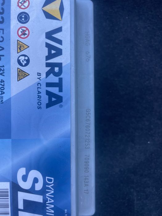 Bateria varta nova C22 52AH Dynamic SLI