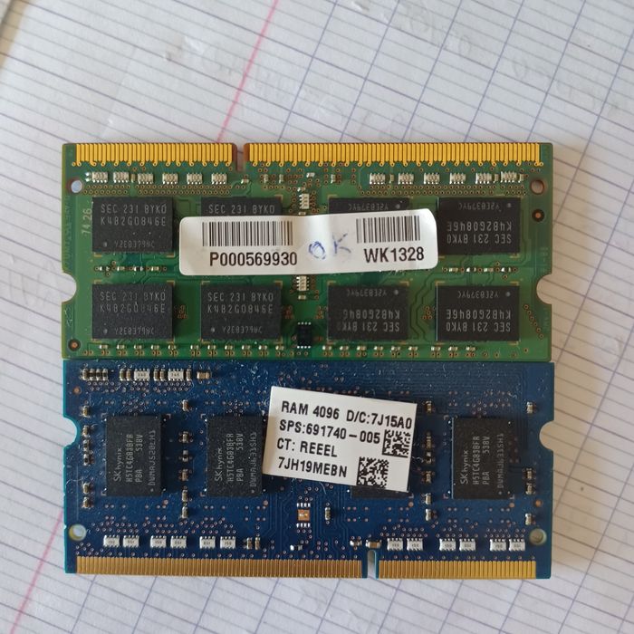 4GB DDR3 1600 RAM Memory64553178640514121