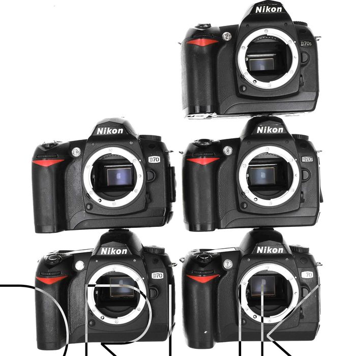 Nikon D70-70s body на вибір Справні Тільки камера Перевірю що