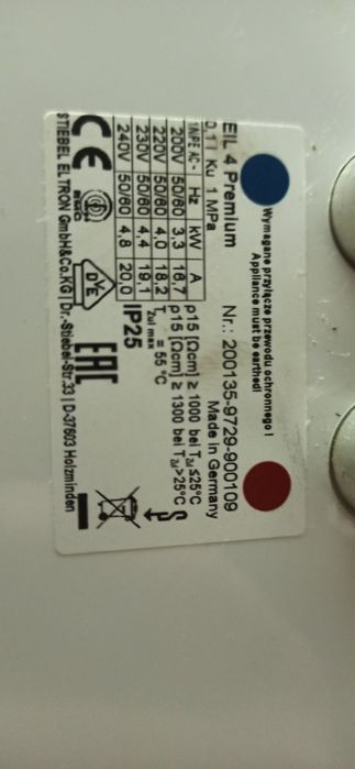 Przepływowy ogrzewacz wody