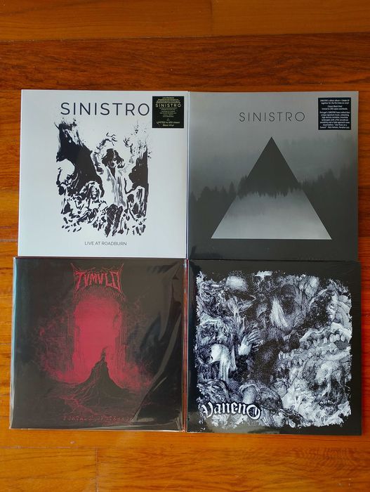 Vinil Bandas Nacionais de Doom Metal/ Death/NOVOS SELADOS