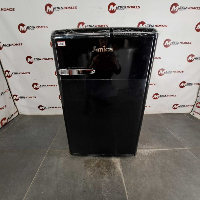 Lodówka Amica KS15614S (2lata gwar) Klasa E / 87,5 cm wys/108 l/37dB