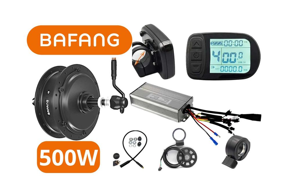 Bafang 500W Електронабір для велосипеда, єлектронабор, мотор колесо