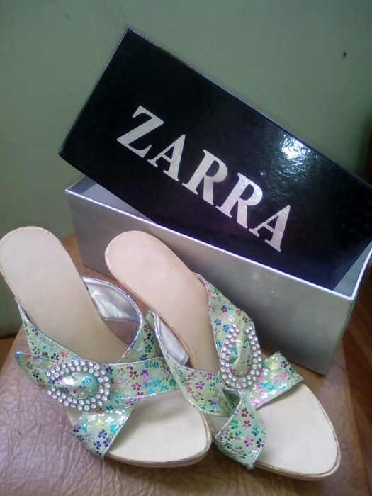 Летние шлепанцы ZARRA