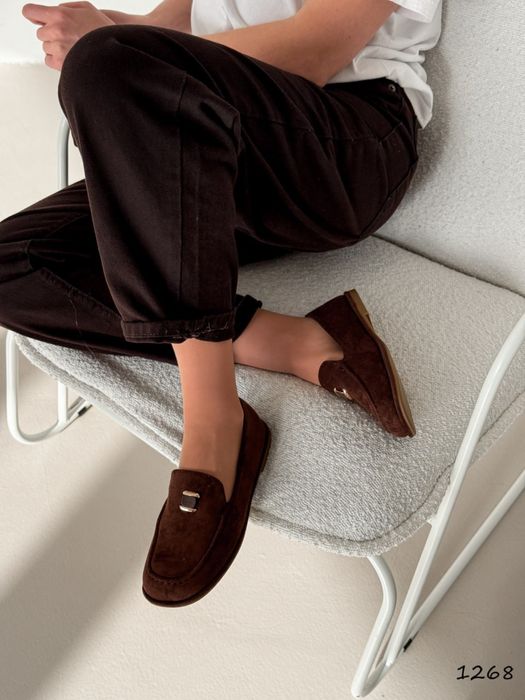 Лофери жіночі шоколад