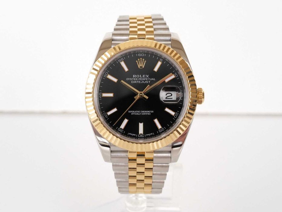 Rolex Datejust 41 Jubilee Steel 18K Yellow Gold Black Dial (2025)