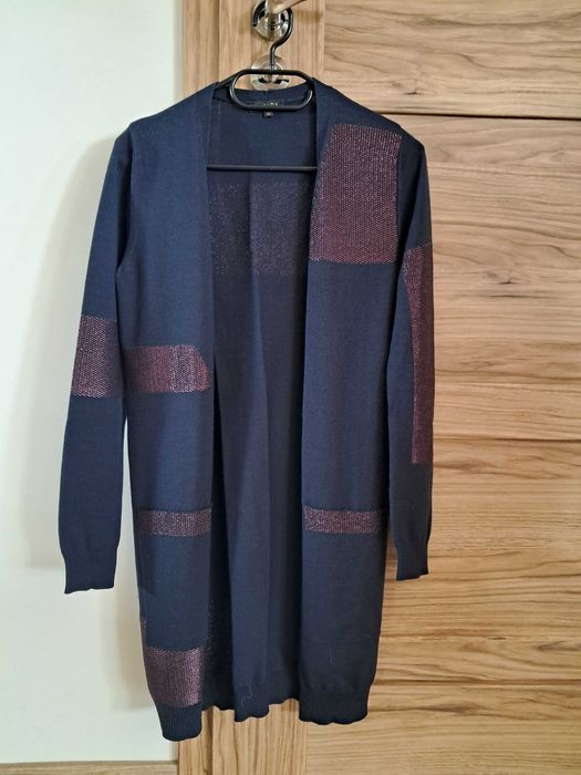 Escada sweter/kardigan damski,  100% wełna, bdb, r. XS/S
