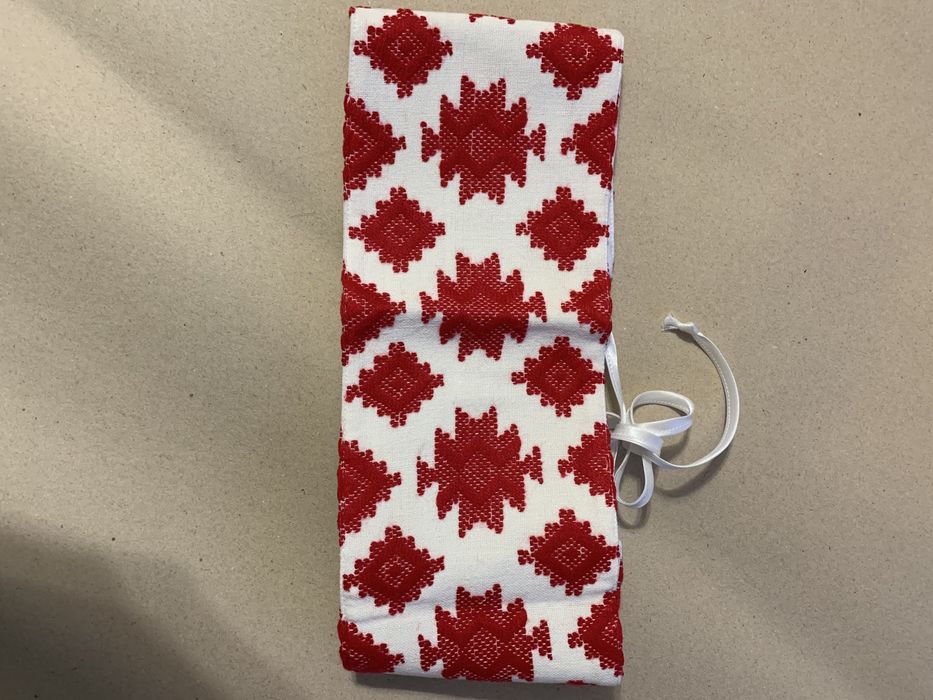 Вишитий корсет на шнурівці