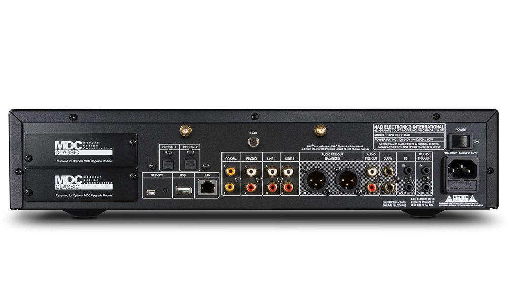 NAD C 658 | Pré-Amplificador e Streaming com Dirac Live