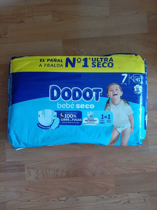Fraldas Dodot seco T7