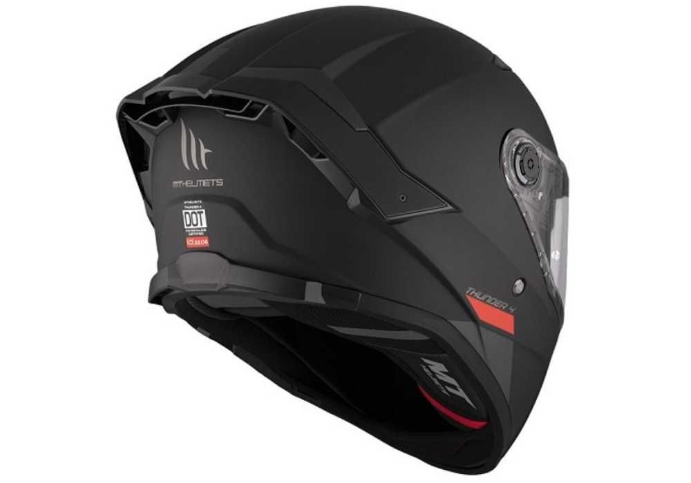 Мотошолом MT Thunder 4 SV Solid A1 Matt Black в Артмото Чернігів
