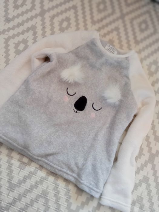 Cieplutko bluza dla dziewczynki koala 128